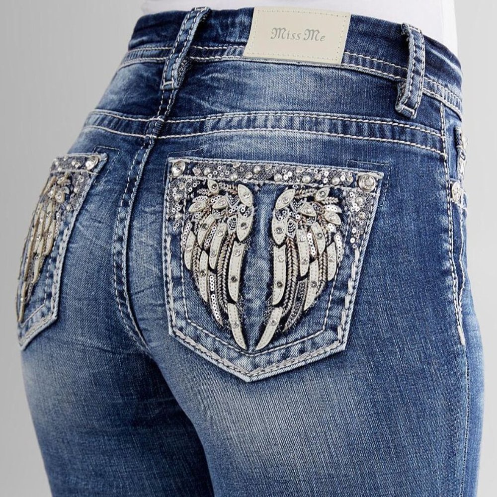 Miss Me Curvy Ankle Skinny